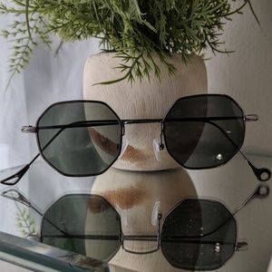 90's Small Octagon Sunglasses